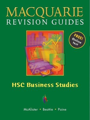 cover image of Macquarie Guide - HSC Business Studies